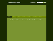 Tablet Screenshot of keenforgreenclonmel.com
